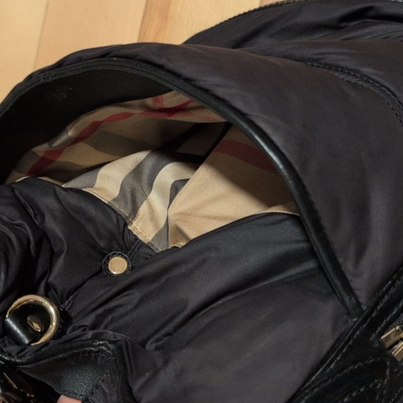 Burberry Abby Black Nylon Diaper Bag - Picture 13 of 16
